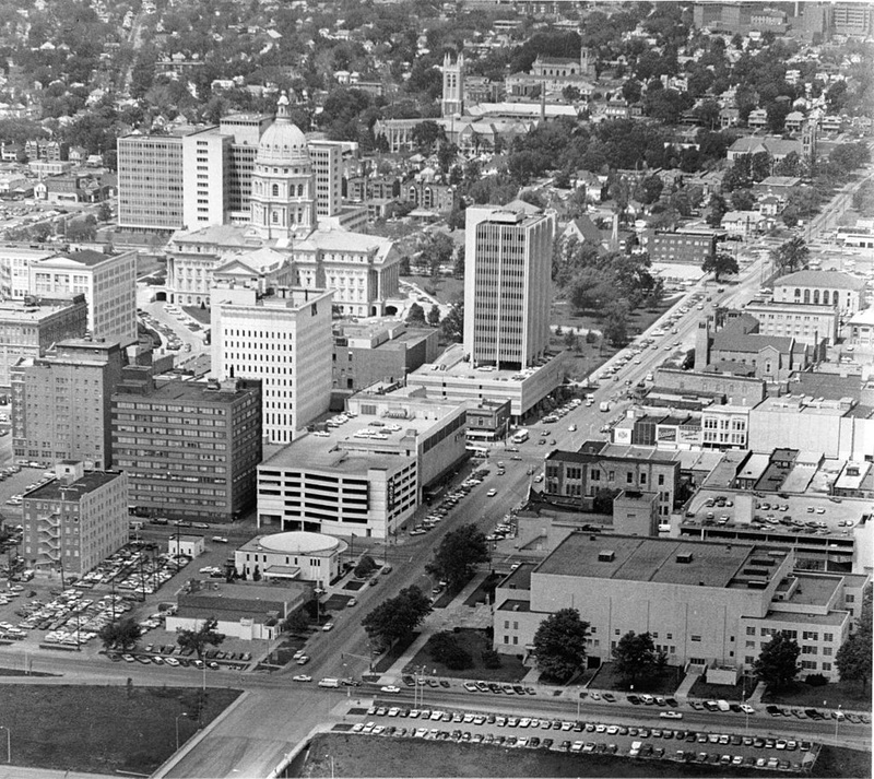 La ciudad en 1980. Imagen: Wikimedia Commons